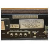 Vintage Sherwood S-7100A Silver Face Receiver