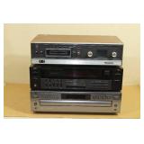 Vintage Home Audio - JVC Receiver, Panasonic 8-Track Player