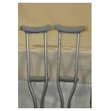 Guardian Folding Walker and Set of Crutches