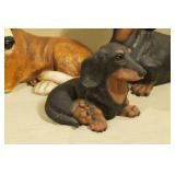 3 Plastic Dogs