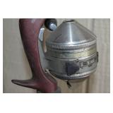 Vintage Fishing Rods with Closed Face Reels