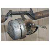 Vintage Fishing Rods with Closed Face Reels