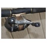Vintage Fishing Rods with Closed Face Reels