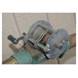 Vintage Fishing Rods with Spinning and Baitcaster Reels