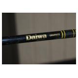 Vintage Fishing Rods with Spinning and Baitcaster Reels