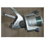 Vintage Fishing Rods with Spinning and Baitcaster Reels