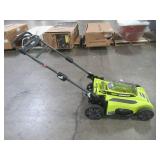 Ryobi 20 in. 40-Volt Brushless Lithium-Ion Cordless Battery Walk Behind Push Lawn Mower RY401011BTLVNM