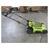 Ryobi 20 in. 40-Volt Brushless Lithium-Ion Cordless Battery Walk Behind Push Lawn Mower RY401011BTLVNM