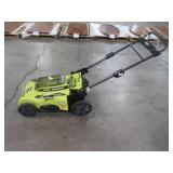 Ryobi 20 in. 40-Volt Brushless Lithium-Ion Cordless Battery Walk Behind Push Lawn Mower RY401011BTLVNM