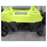 Ryobi 20 in. 40-Volt Brushless Lithium-Ion Cordless Battery Walk Behind Push Lawn Mower RY401011BTLVNM