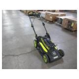 Ryobi 20 in. 40-Volt 6.0 Ah Lithium-Ion Battery Brushless Cordless Walk Behind Self-Propelled Lawn Mower RY401120-Y