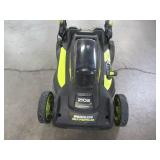 Ryobi 20 in. 40-Volt 6.0 Ah Lithium-Ion Battery Brushless Cordless Walk Behind Self-Propelled Lawn Mower RY401120-Y