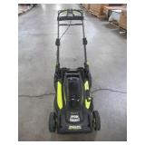 Ryobi 20 in. 40-Volt 6.0 Ah Lithium-Ion Battery Brushless Cordless Walk Behind Self-Propelled Lawn Mower RY401120-Y