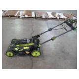 Ryobi 20 in. 40-Volt 6.0 Ah Lithium-Ion Battery Brushless Cordless Walk Behind Self-Propelled Lawn Mower RY401120-Y