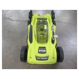 Ryobi 20 in. 40-Volt Brushless Lithium-Ion Cordless Battery Walk Behind Push Lawn Mower RY401011BTLVNM