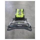 Ryobi 20 in. 40-Volt Brushless Lithium-Ion Cordless Battery Walk Behind Push Lawn Mower RY401011BTLVNM