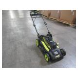 Ryobi 20 in. 40-Volt 6.0 Ah Lithium-Ion Battery Brushless Cordless Walk Behind Self-Propelled Lawn Mower RY401120-Y