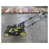 Ryobi 20 in. 40-Volt 6.0 Ah Lithium-Ion Battery Brushless Cordless Walk Behind Self-Propelled Lawn Mower RY401120-Y
