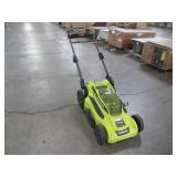 Ryobi 20 in. 40-Volt Brushless Lithium-Ion Cordless Battery Walk Behind Push Lawn Mower RY401011BTLVNM