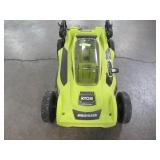 Ryobi 20 in. 40-Volt Brushless Lithium-Ion Cordless Battery Walk Behind Push Lawn Mower RY401011BTLVNM