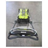 Ryobi 20 in. 40-Volt Brushless Lithium-Ion Cordless Battery Walk Behind Push Lawn Mower RY401011BTLVNM