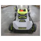 Ryobi 21 in. 40-Volt HP Lithium-Ion Brushless Cordless Walk Behind Push Lawn Mower RY401200
