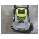 Ryobi 21 in. 40-Volt HP Lithium-Ion Brushless Cordless Walk Behind Push Lawn Mower RY401200