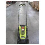 Ryobi 16 in. ONE+ HP 18V Lithium-Ion Cordless Battery Walk Behind Push Lawn Mower P1190VNM
