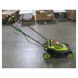 Ryobi 16 in. ONE+ HP 18V Lithium-Ion Cordless Battery Walk Behind Push Lawn Mower P1190VNM