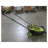Ryobi 16 in. ONE+ HP 18V Lithium-Ion Cordless Battery Walk Behind Push Lawn Mower P1190VNM