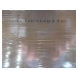 WHOLESALE MIXED PALLET OF MISCELLANEOUS TABLE TOPS AND LEGS!
