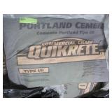 Pallet of QUIKRETE 94 lb. Portland Cement, 112494. Quantity Unknown, Maybe 35 bags.