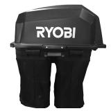 Ryobi 38 in. 2-Bin Soft Bagger ACRM001. - Open Carton, May be missing parts/hardware.