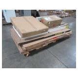 WHOLESALE MIXED PALLET OFSCREEN/ENTRY DOORS AND HOME DECOR!