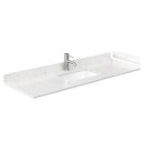 Wyndham Collection 60 in. W x 22 in. D Vanity Top in Speckle White WC-VCA-60