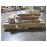 WHOLESALE MIXED PALLET OF FRONT DOOR, HARDWOOD BLINDS AND HOME DECOR!