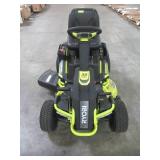 Ryobi 38 in. Battery Electric Riding Lawn Mower RY48110