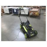Ryobi 20 in. 40-Volt 6.0 Ah Lithium-Ion Battery Brushless Cordless Walk Behind Self-Propelled Lawn Mower RY401120-Y