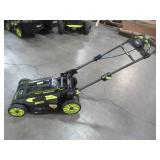 Ryobi 20 in. 40-Volt 6.0 Ah Lithium-Ion Battery Brushless Cordless Walk Behind Self-Propelled Lawn Mower RY401120-Y