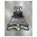 Ryobi 20 in. 40-Volt 6.0 Ah Lithium-Ion Battery Brushless Cordless Walk Behind Self-Propelled Lawn Mower RY401120-Y