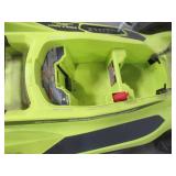 Ryobi 20 in. 40-Volt Brushless Lithium-Ion Cordless Battery Walk Behind Push Lawn Mower RY401110-Y