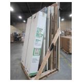 WHOLESALE MIXED PALLET OF INTERIOR DOORS/SCREENS, BI-FOLD DOORS AND PIPE INSULATION!