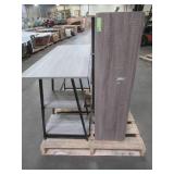 Pallet of Miscellaneous Furniture - Shelving and Desk. - Scratch and Dent.