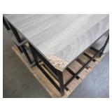 Pallet of Miscellaneous Furniture - Shelving and Desk. - Scratch and Dent.