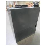 Goodman GDS80603AX Gas Furnace, Single-Stage Burner/Multi-Speed Blower, Downflow Low NOx 80% AFUE - 60,000 BTU, GDS80603AX - Dent Bottom RH Back Corner of Casing. .