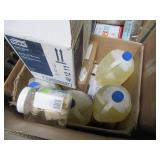 WHOLESALE MIXED PALLET OF MISCELLANEOUS JANITORIAL ITEMS, (Plunger/Broom/Mop Handles, Foaming sanitizing Soap replacements, Paper Towels) and More!
