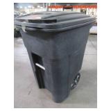 Toter 48 Gal. Wheeled Blackstone Trash Can, 25548-R1209.
