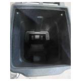Toter 48 Gal. Wheeled Blackstone Trash Can, 25548-R1209.