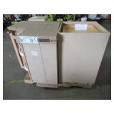 WHOLESALE MIXED PALLET OF MISCELLANEOUS UNFINISHED KITCHEN CABINETS!