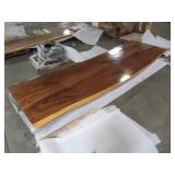 Large Solid Wood Live Edge Walnut Conference/Dining Table (192602362) Approximate Dimensions: 192 in. x 60 in. x 2.5 in. - $3,500 RESERVE!!!